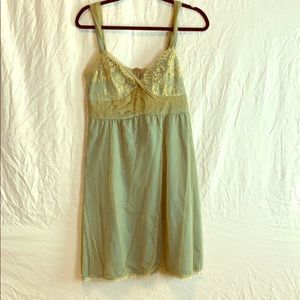 Gorgeous lace and silk cocktail dress